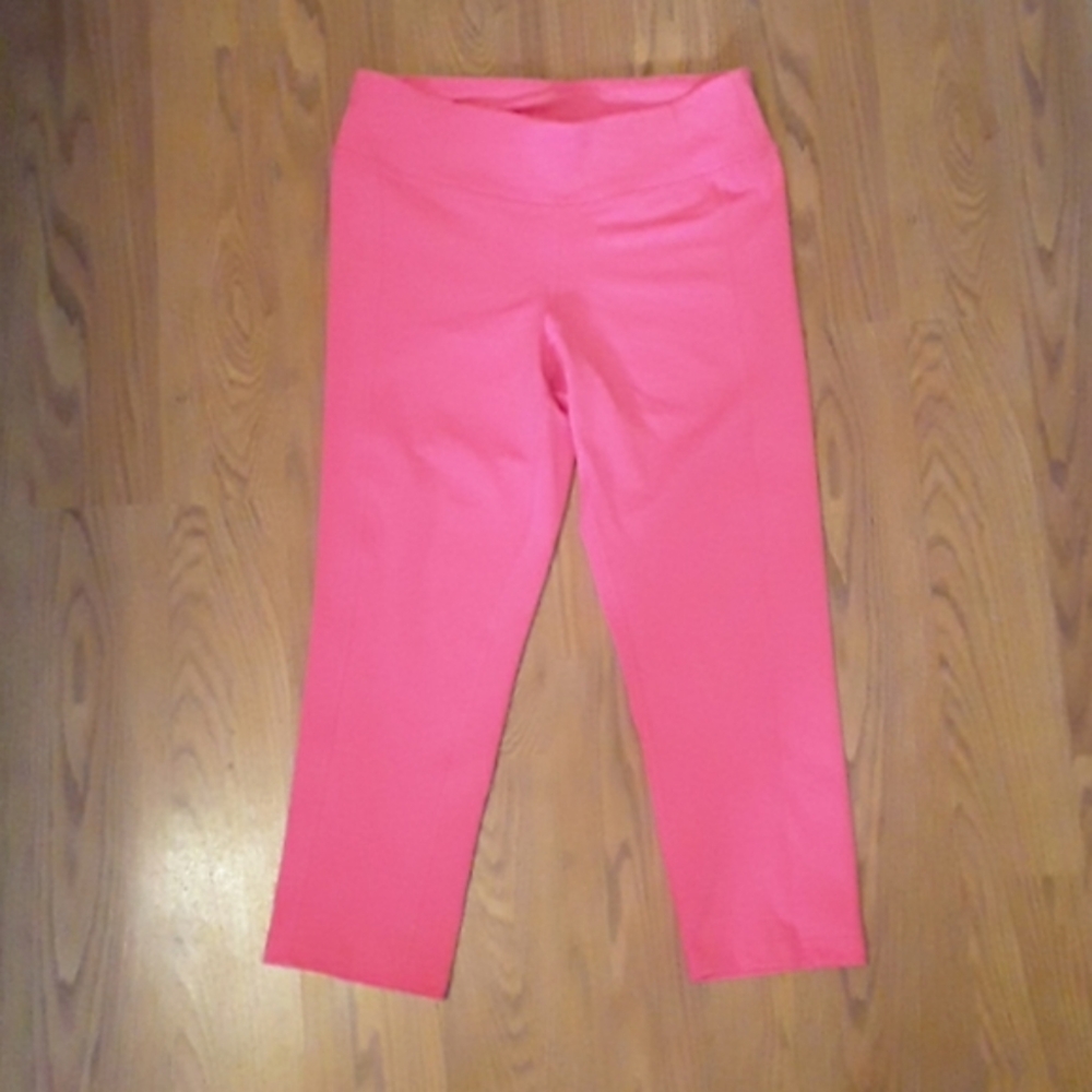 Old Navy Pink Capri Cropped Leggings Small